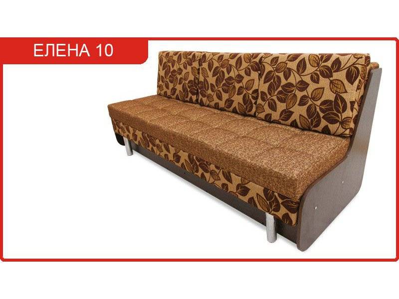 кухонный прямой диван елена 10 в Иваново