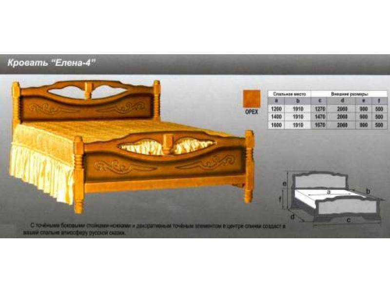 кровать елена 4 в Иваново