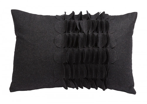 подушка с объемным узором giselle dark gray в Иваново
