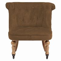 кресло amelie french country chair коричневое в Иваново