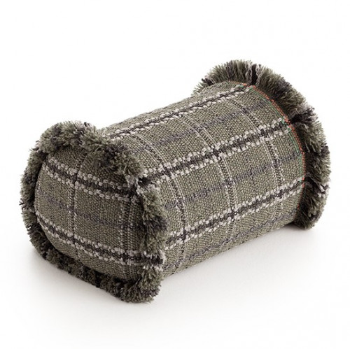 подушка большая-рол tartan green от gan в Иваново