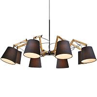 подвесная люстра arte lamp pinoccio a5700lm-8bk в Иваново