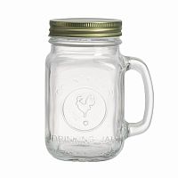 кружка с крышкой bormioli rocco drinking jar в Иваново