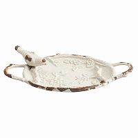 декоративное блюдо pewter dish серое в Иваново