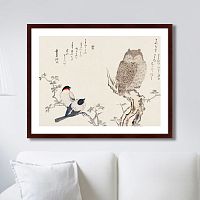 картина: smart owl watching, 1793г. в Иваново