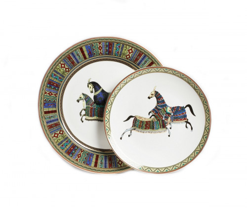 комплект тарелок antique (темная) в Иваново
