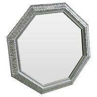 зеркало серебряное восьмиугольное с декором sparkle silver в Иваново
