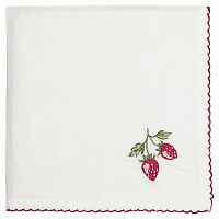салфетка strawberry red w/embroidery в Иваново