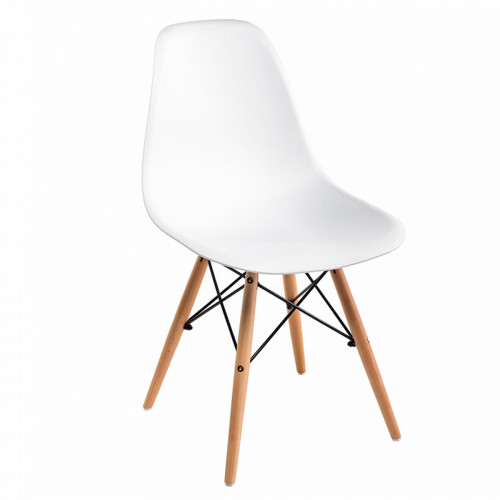 стул деревянный eames pc-015 white в Иваново