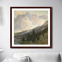 картина: high sierra, mountain scene, 1905г. в Иваново