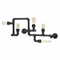 потолочная люстра ideal lux plumber pl5 nero в Иваново