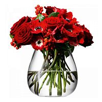 ваза округлая низкая flower 17 см в Иваново