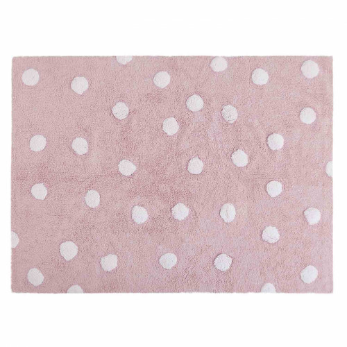 ковер polka dots розовый-белый в Иваново