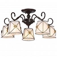 потолочная люстра arte lamp 72 a5495pl-5br в Иваново