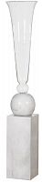 ваза напольная crystal circle white big в Иваново