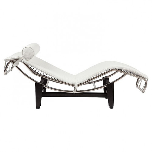 шезлонг chaise longue lc4 белый в Иваново