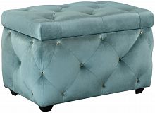 сундук leset classic-е64 велюр yd-25b бирюзовый/ножки пластик в Иваново