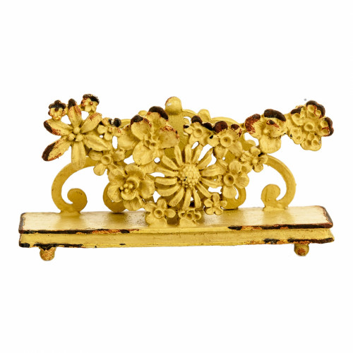подставка для визиток pewter flower золотой в Иваново