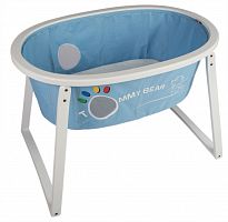 люлька белая с голубой колыбелью sleep up в Иваново