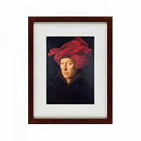 картина: portrait of a man in a chaperon (self-portrait), 1433 в Иваново