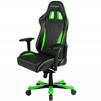 кресло геймерское dxracer king ks57 черно-зеленое в Иваново