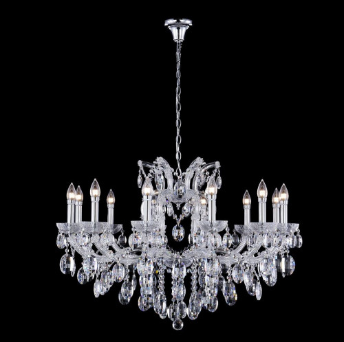 подвесная люстра crystal lux hollywood sp12 chrome в Иваново