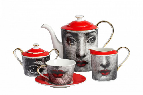чайный сервиз faces пьеро форназетти red в Иваново