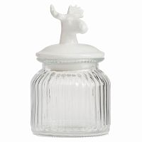 декоративная банка с крышкой deer маленькая в Иваново