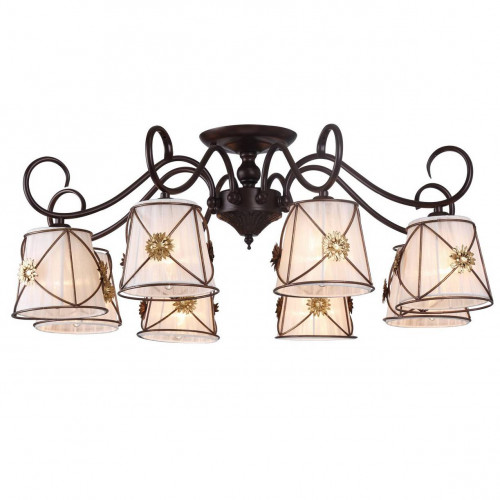 потолочная люстра arte lamp 72 a5495pl-8br в Иваново