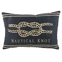 подушка с морским узлом nautical knot denim в Иваново