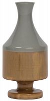 ваза настольная rustic chic grey wood в Иваново
