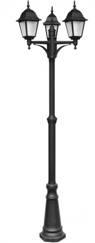 садово-парковый светильник arte lamp bremen a1017pa-3bk в Иваново