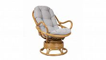 кресло-качалка swivel rocker коричневый в Иваново