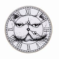 тарелка кот на циферблате в Иваново