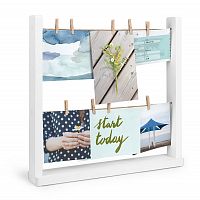 панно для фотографий настольное hangit белое в Иваново