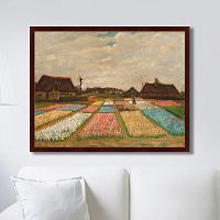 картина: flower beds in holland, 1883г. в Иваново