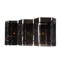 люстра colorgloss чёрная, золото в Иваново