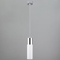 подвесной светильник eurosvet double topper 50135/1 led хром/белый в Иваново