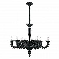 подвесная люстра ideal lux ca rezzonico sp6 nero в Иваново