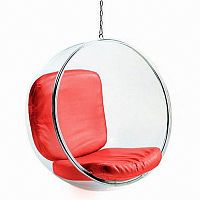 кресло bubble chair красное в Иваново