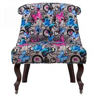 кресло мягкое amelie french country chair бабочки в Иваново