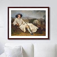 картина: goethe in the roman campagna, 1787г. в Иваново