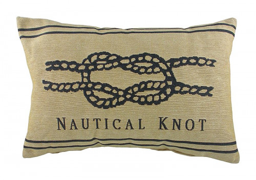 подушка с морским узлом nautical knot natural в Иваново