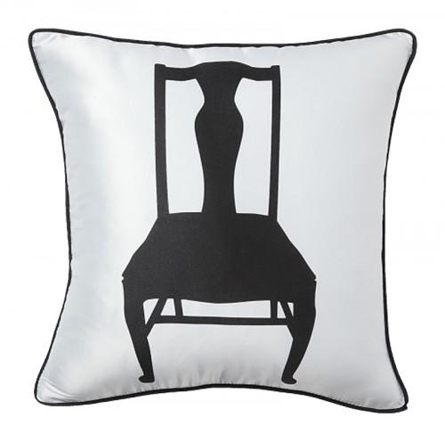 подушка с изображением стула chair white в Иваново