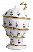 декоративная ваза с крышкой пьеро форназетти serpentino gold в Иваново