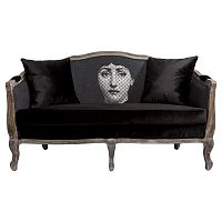 диван «вуаль» fornasetti прямой черный в Иваново