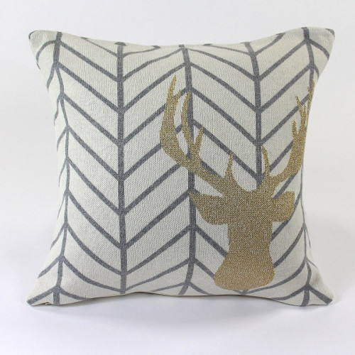 подушка с рисунком golden deer, 45х45 см в Иваново