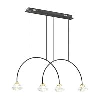 подвесная люстра odeon light arco 4100/4 в Иваново