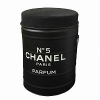 декоративная бочка-пуф chanel №5 black m в Иваново