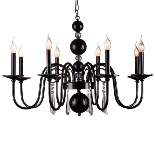 подвесная люстра newport 32208/c black в Иваново